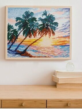 New DIAMOND DOTZ® Tropical Sunset Special Edition Diamond Painting Kit